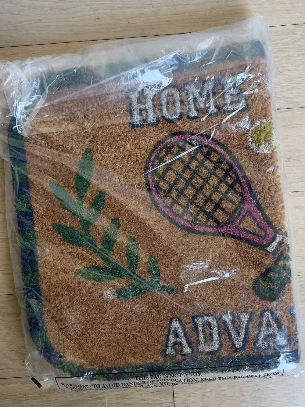 Anthropologie Home Court Advantage Doormat Rug NWT